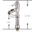 Déluge cascade en nickel brossé à un trou, poignée simple avec bonde-107663625