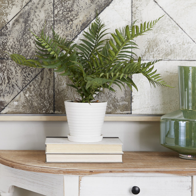 Feuillage artificiel en porcelaine naturelle
