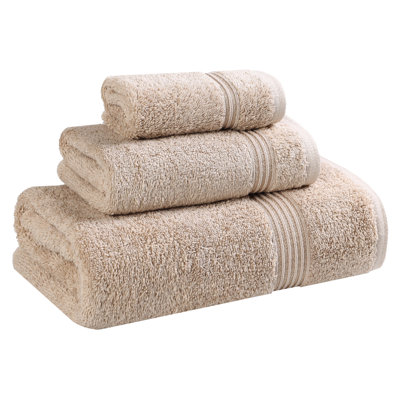 Oleg 3-Piece Egyptian Cotton Towel Set