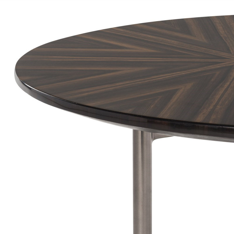 Table basse à 3 pieds Ninibel, H 12 po x l 26 po x P 26 po