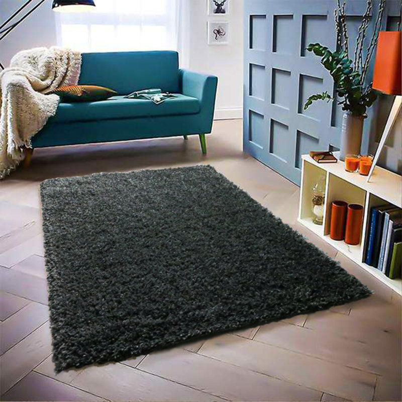 Fabian Solid Colour Area Rug, Rectangle 160cm W x 230cm L
