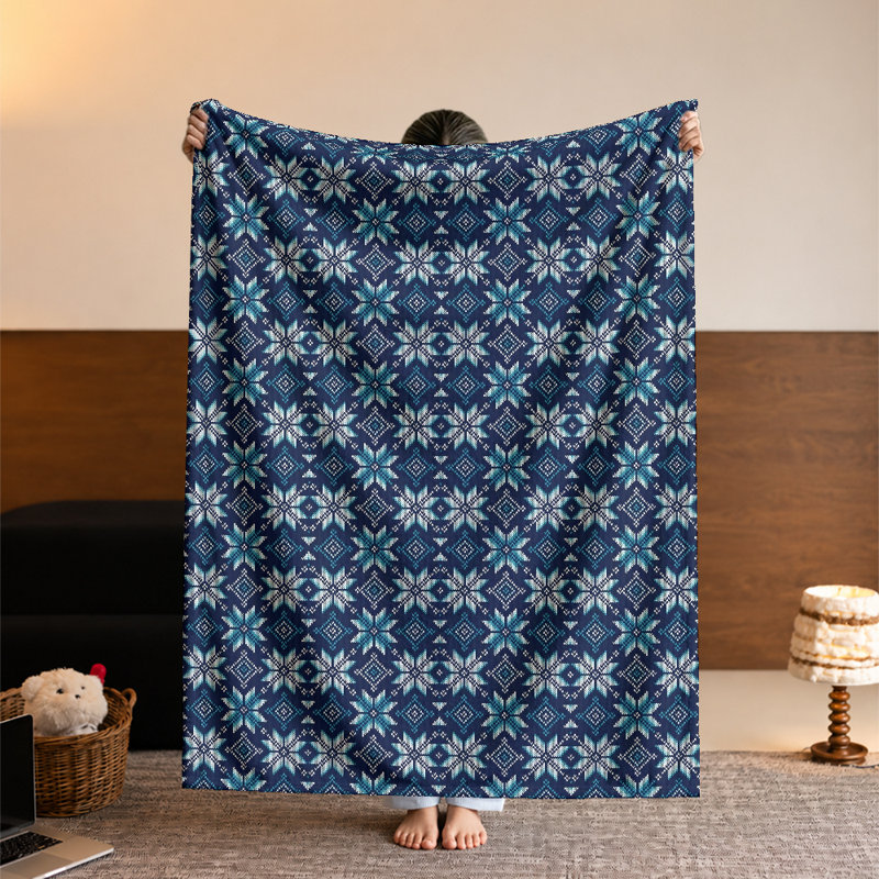 Quilted Throw Blanket, 60x80in