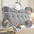 Comfort Wedge Pillow Headboard,  Soft King Triangular Pillow, Reading Pillow, Backrest Cushion Headboard Gap Pillow For Back, Light Grey-125575957-132490663