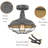Carnkirk Semi Flush Mount