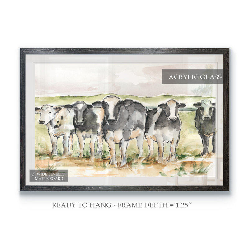 « field days ii » par paul cezanne-image-cadre de reproduction d’art sur papier, H 22 po x l 30 po x P 1 po