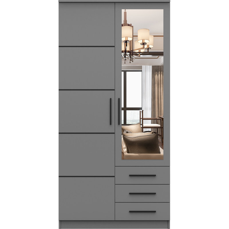 Bolish Manufactured Wood Wardrobe