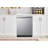 24 in. Stainless Steel Front Control Built-In Dishwasher with Stainless Steel Tub, Quadwash, Dynamic Dry, ADA, 48 dBA