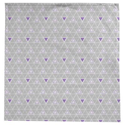Classic Hand Drawn Triangles Tablecloth