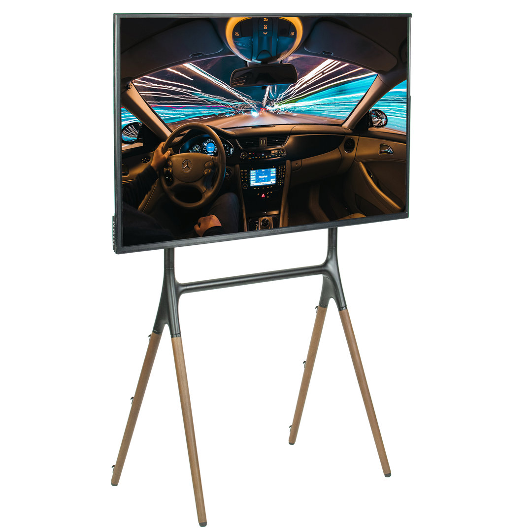 VIVO Easel Stand for 49” to 70” TVs (TV70AB Series) Vivo Finish: Dark Walnut