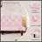 66" Pink Velvet Sofa Bed