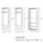 White Modular Walk in Closet Organizer System with 2 rods 8 shelves and 4 drawers