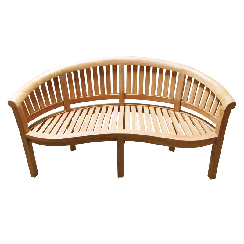 Banc coulissant california teck