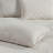 3 Piece Velvet Quilt Set Ivory King/Cal King