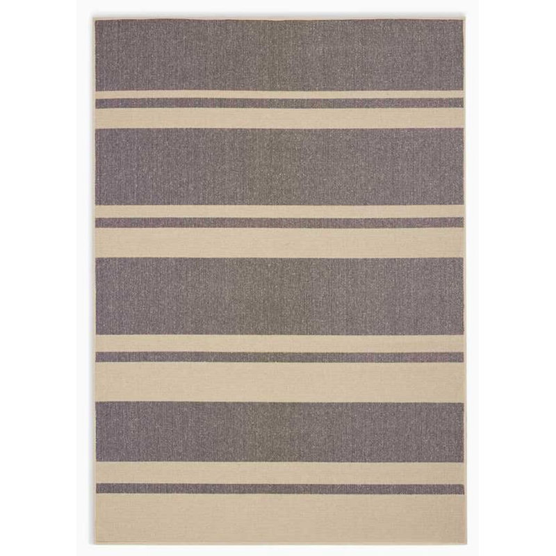 San Diego CK730 Striped Indoor Rug, Rectangle 4' x 6'