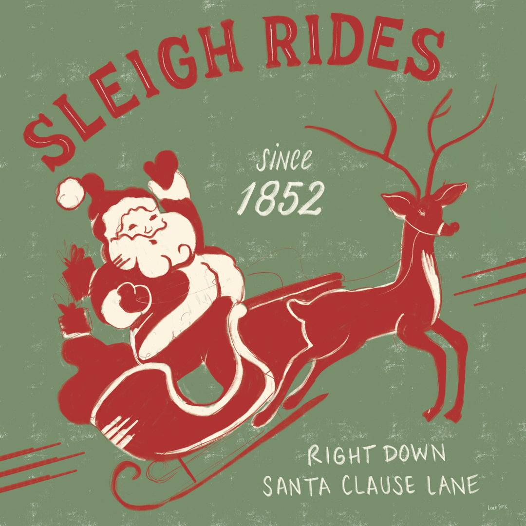 " Christmas Nostalgia III " by Leah York The Holiday Aisle® 