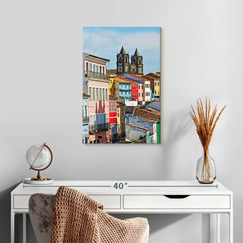 Aime Pelourinho, District de Salvador, H 24 po x l 16 po