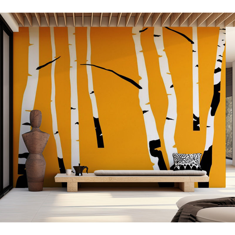 Abstract Wall Mural, 106" L x 137" W