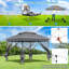 Gazebo With 4 Mosquito Net Side Panels, One Push Folding Gazebo Waterproof Stable, Double Roof Party Tent Uv Protection 50+, Garden Gazebo 4 Sandbags, For Patio/Market/Camping-115277576