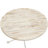 Galvin 28" Round European Chestnut Outdoor Bistro Table