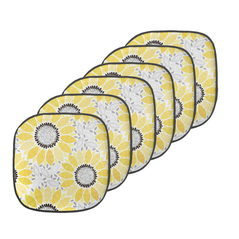 Coussin de siège papillon