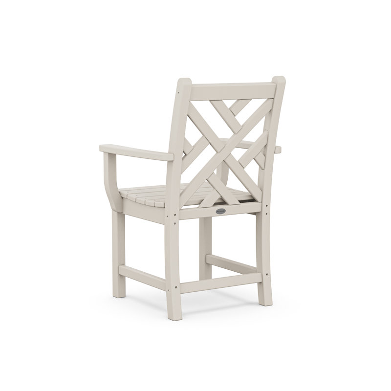 Chaise de salle à manger POLYWOOD Chippendale, Sable