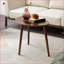 Table basse 100% chêne massif - Table d'appoint compacte polyvalente pour le salon, l'écurie et amp; Peu encombrant