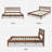 Josse Ted Bed, Walnut-91260223