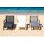 Tribeca Aluminum Sling Ottoman-370303392