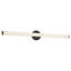 Tectra 36-in Black dimmable LED Wall Sconce-1685406690