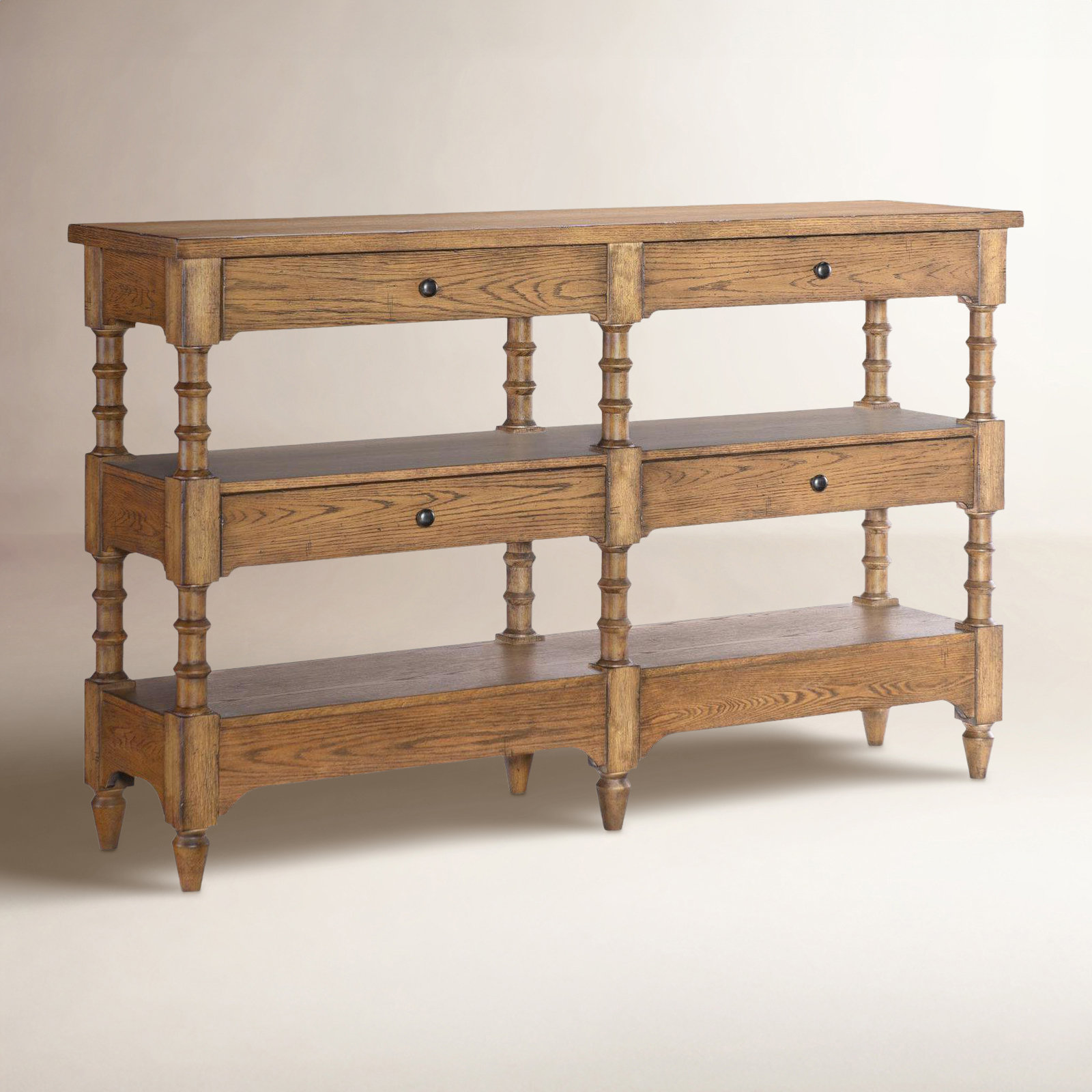 Country Living 40" Console Table, Brown