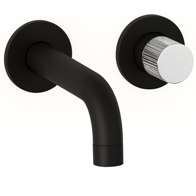 Agrippina Wall Mounted Widespread Bathroom Faucet