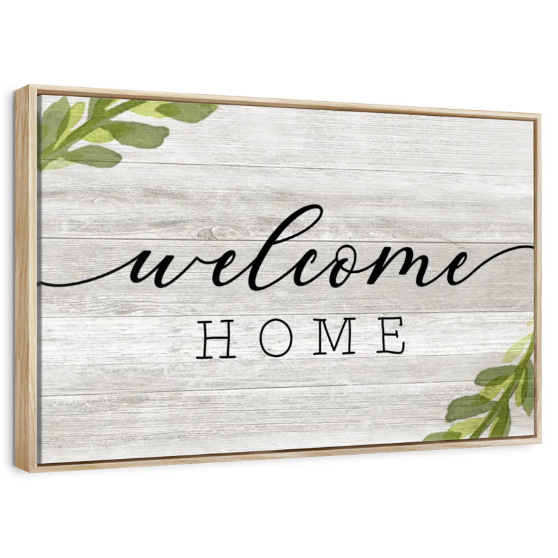 Plaque murale rustique, Cadre flottant en bois naturel, 46 po x 31 po