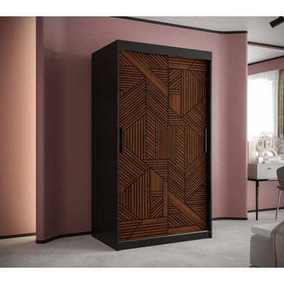 Aylisha 2 Door Manufactured Wood Wardrobe