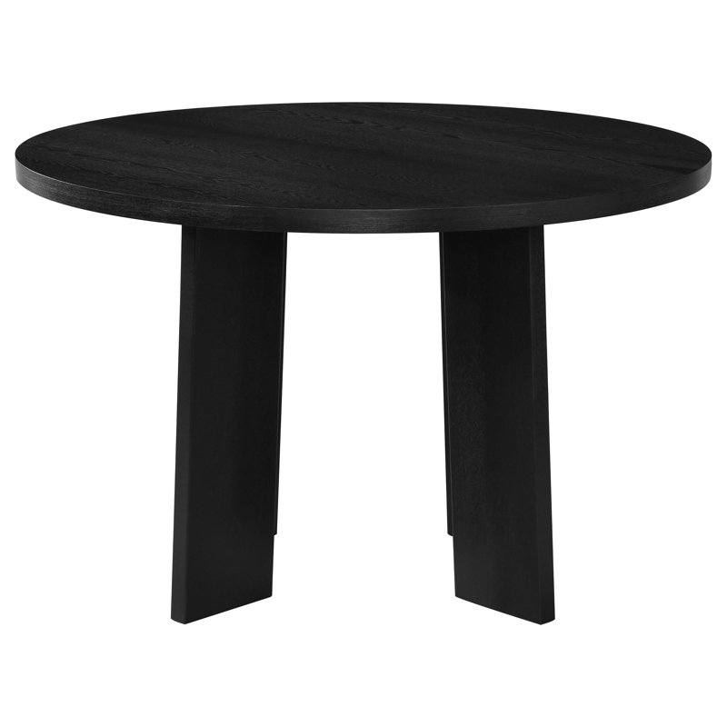 Table de salle à manger Strouse, Noir