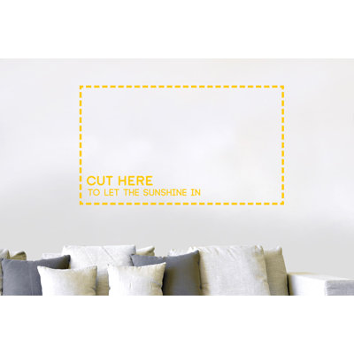 Non-Wall Damaging Wall Decal