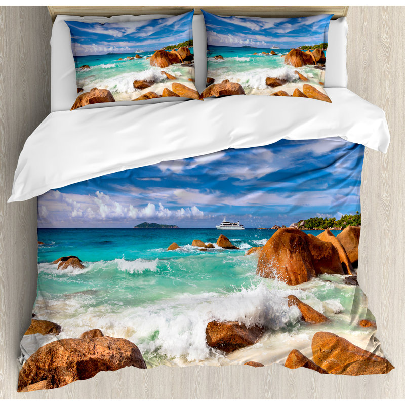 Modern & Contemporary Polyester Duvet Cover, Queen