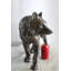 Décoration de jardin en aluminium fabriquée à la main grandeur nature Fox 42 po x 14 po x H 34 po
