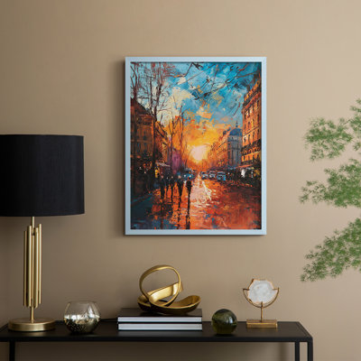 LANDSCAPES Series CECXCII, reproduction encadrée - bois massif