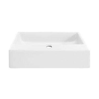 Claire 20 Rectangle Ceramic Vessel Sink
