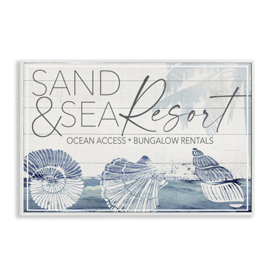 Sand & Sea Resort, estampe numérique par PDR, LLC.