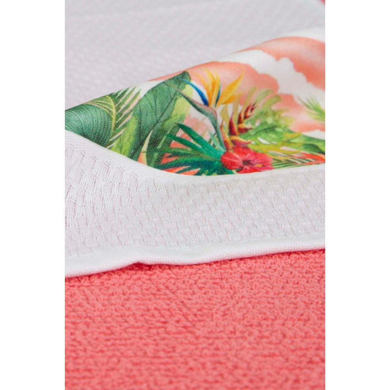 Ensemble de 2 serviettes 100% coton Adreille