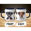 Three Watercolor Spaniel Dogs Design 11oz Coffee Mug-1522703632