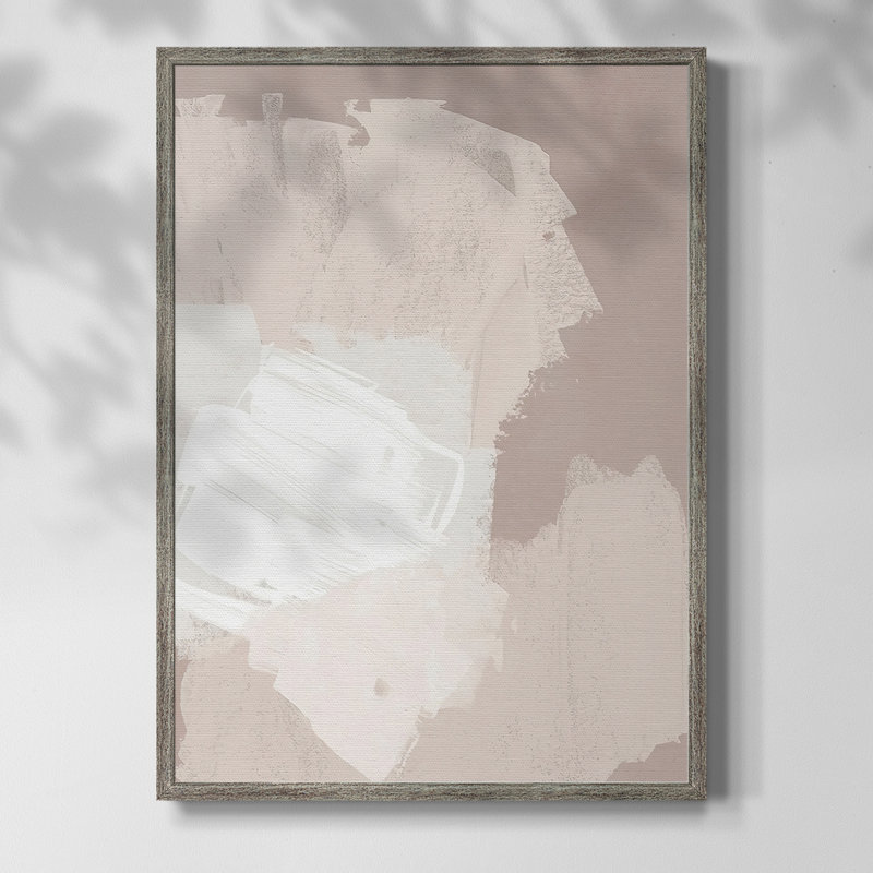 Cloud Slate I Framed Print - Solid Wood, 11" H x 9" W