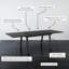 Table de salle à manger extensible Capozzi-1563644809