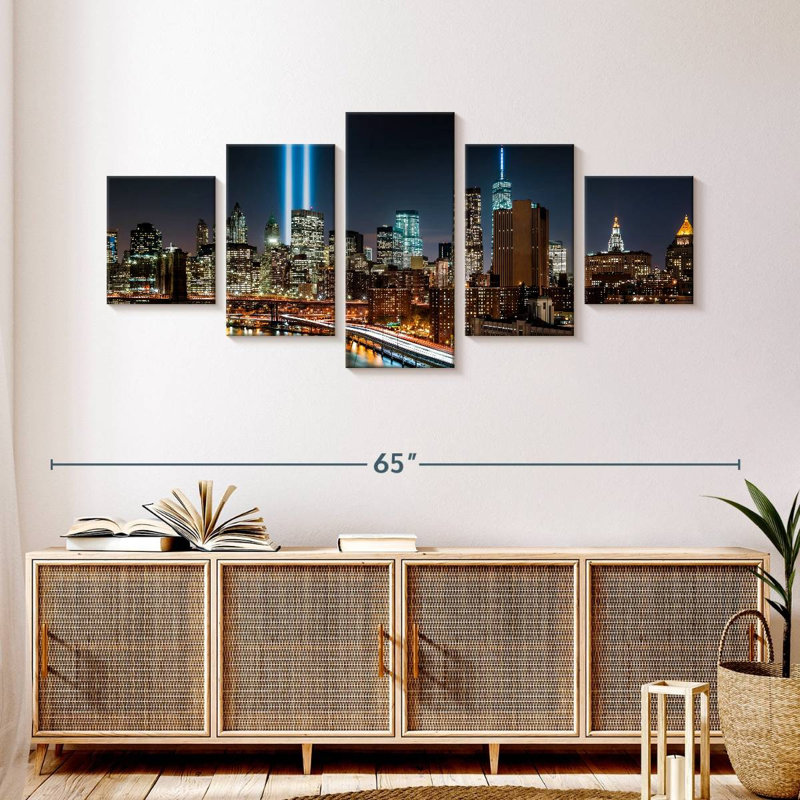 Ground Zero, 24" H x 55" W