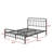 Victorian Style Metal Platform Bed Frame