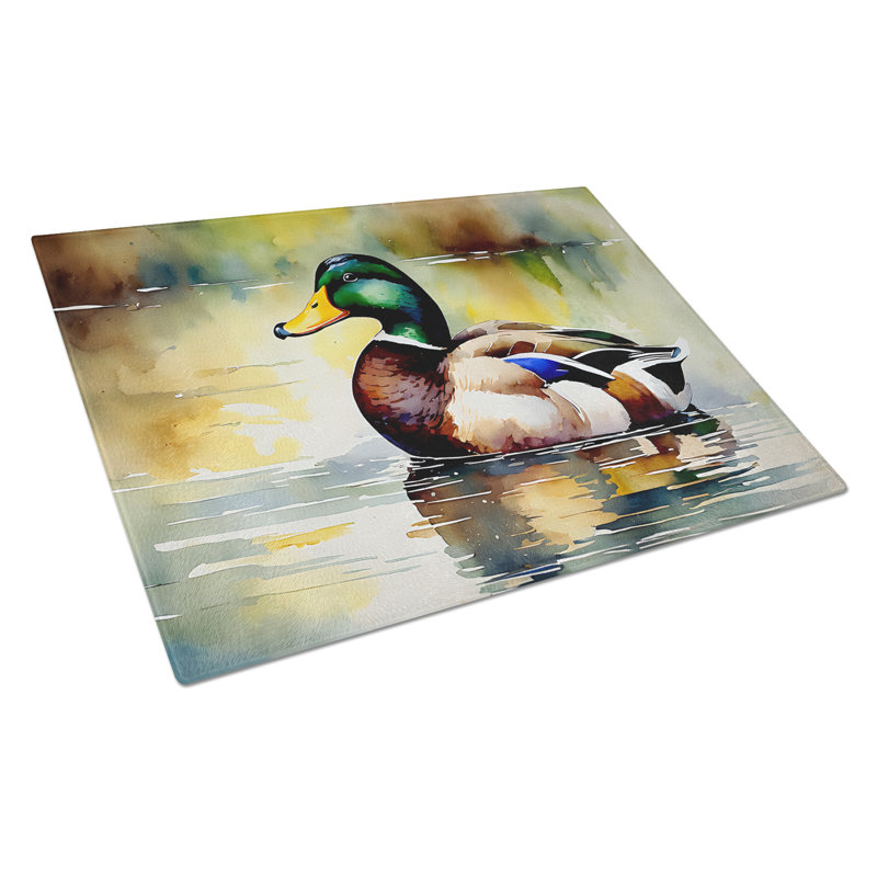 Mallard Glass Cutting Board