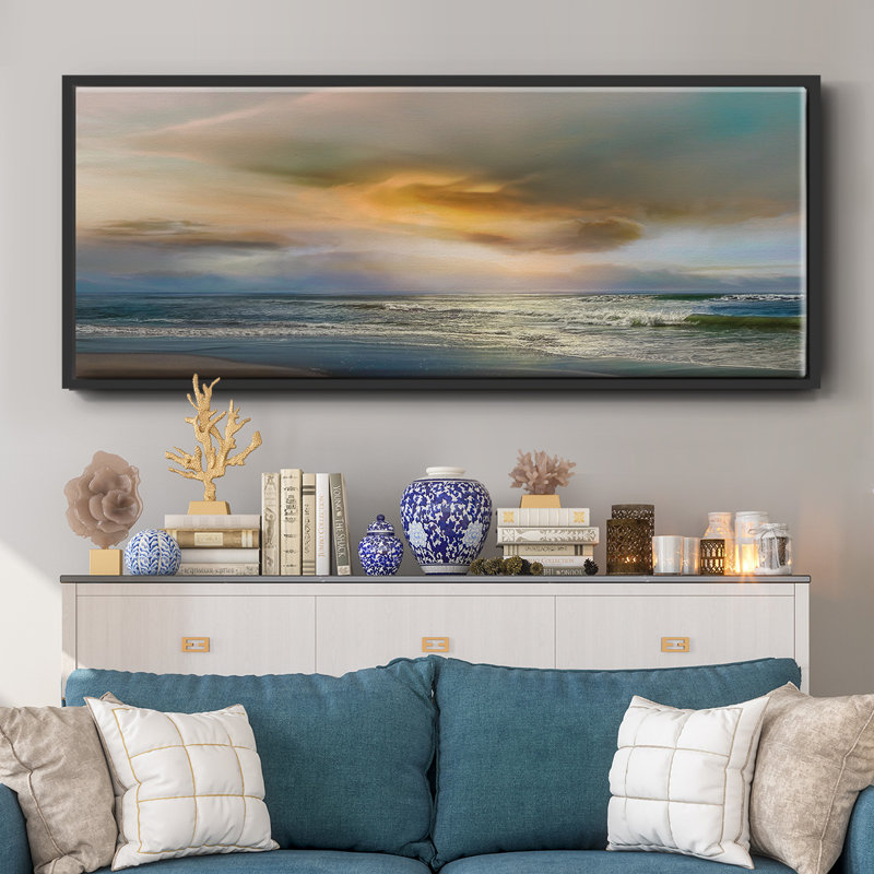Evening Light- Framed Canvas