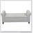 HAYES ARMED STORAGE BENCH
