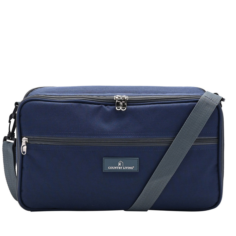 Polyester Picnic Tote Bag , Service for 2